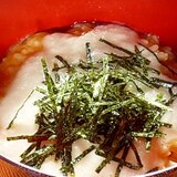 とろ～り♪　とろろのっけＴＫＧ（卵かけご飯）